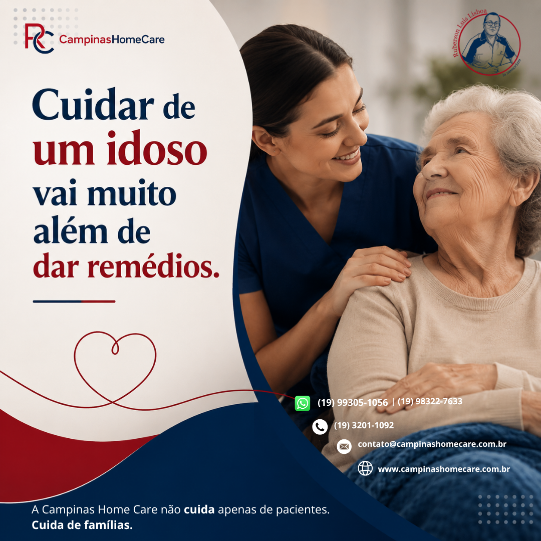 Campinas Home Care - Serviços Assistências de Enfermagem em Home Care e Cuidados com Idosos